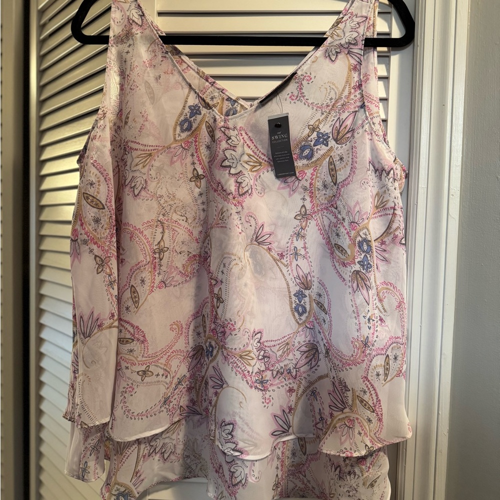 Floral Layered Tank Top